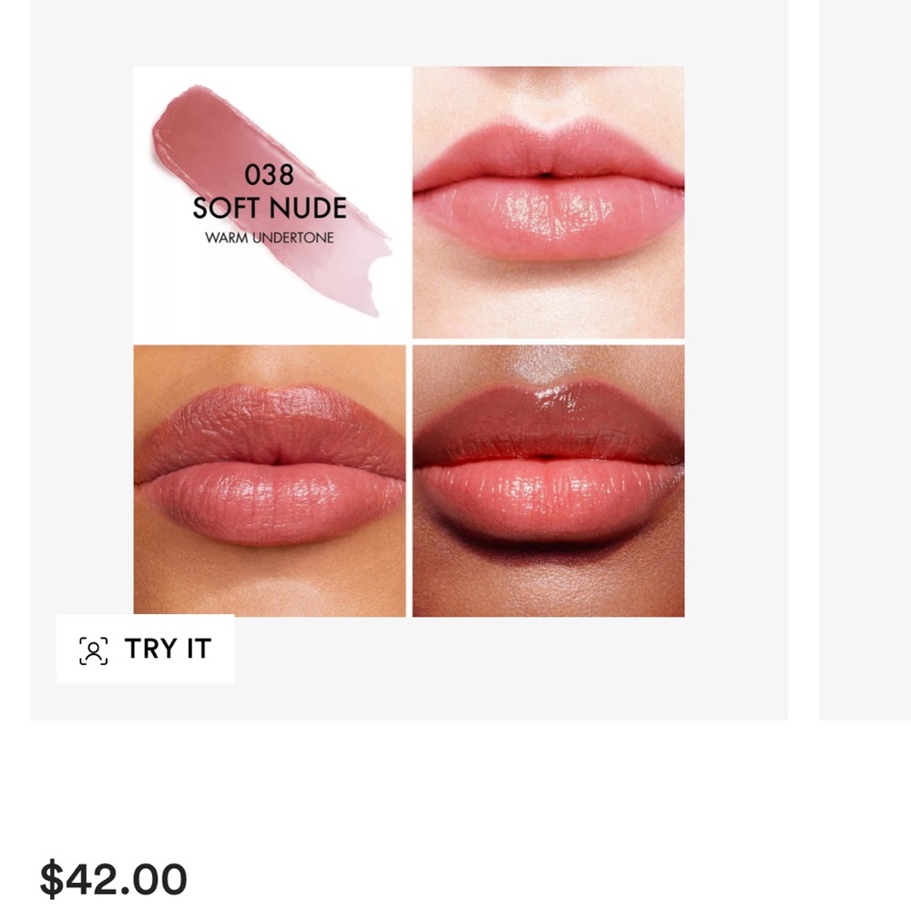 Dior Lip Glow Balm - -#038 Rose Nude - Picture 4 of 5